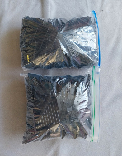 Lego konvolut 2kg schwarz - 2kg,