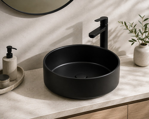 Aufsatzwaschbecken rund ø31cm - rund,