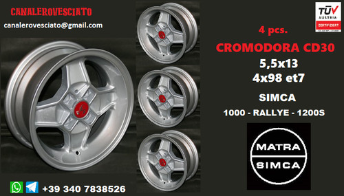 Alufelgen cromodora cd30 - 4,