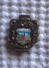 Eslohe - Sauerland - Metall Anstecker - Hutanstecker mit emaillierten Wappen !