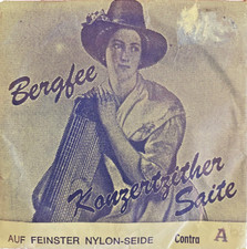 Bergfee Konzertzither-Saite Münchner Stimmung Kontra A Ton 32 Nylon/Blau 1330