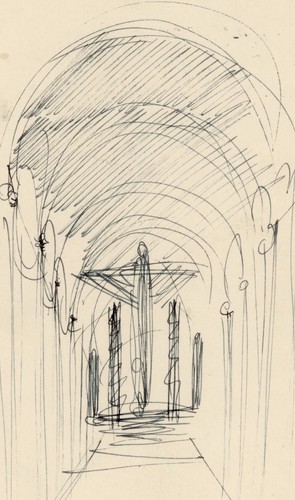 Willi schmid entwurf altar - schmid,