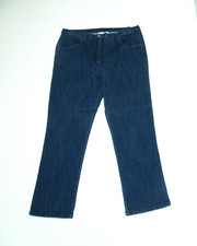 Damen Stretch Jeans Hose 46 W36 L29/30 Denim blau gerades Bein Straight Leg NEU