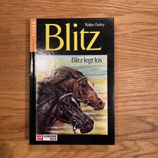 Blitz - Blitz legt los -  Walter Farley - Band 6 - Gebundenes Buch (1993) - rar