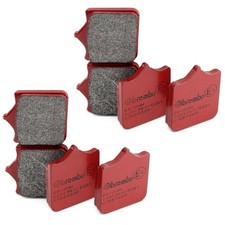 KIT 8 BREMSBELÄGE VORN BREMBO SA FÜR MOTO GUZZI MGS-01 CORSA 1200 2007-