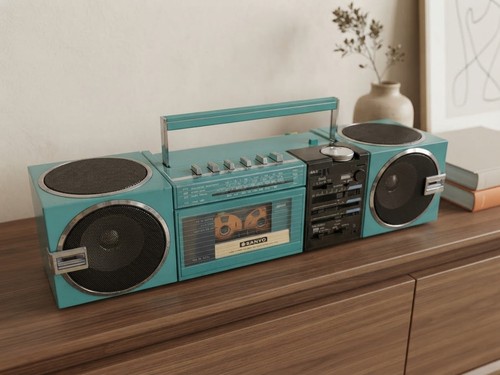 Sanyo 7755l seltener vintage - sanyo, m-7755l