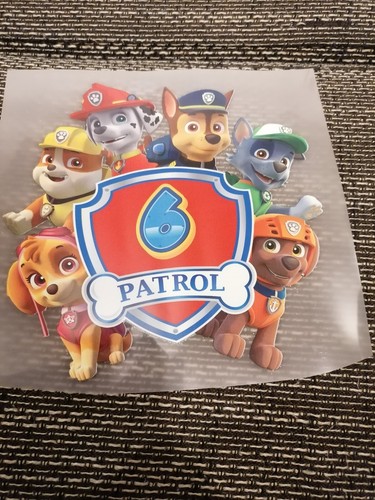 Bügelbild paw patrol hunde - bügelbild,