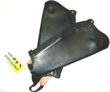 HKM Stiefelschaft Lederchaps Profi Chaps Leder Schwarz Größe N/M 36W/H37 neu