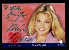 Tanja Wenzel Verbotene Liebe Autogrammkarte Original Signiert # BC 139639