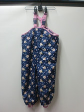 gefütterte blau gemusterte