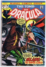 TOMB OF DRACULA # 10 US Comic 1973 1st BLADE