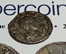 Roman Silver Coin, Julia Maesa