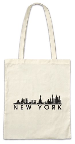 Skyline new york stofftasche - skyline,