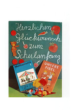 Ansichtskarte Unsere Fibel Mathematik Herzlichen Glückwunsch Schulanfang DDR /69
