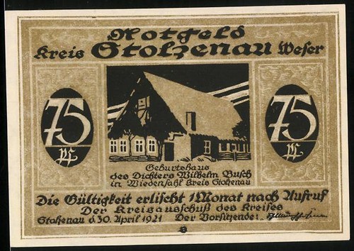 Notgeld stolzenau 1921 - notgeld, a.