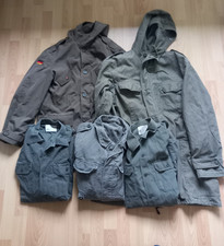 BW Oliv Bekleidung Parka Konvolut Feldhemden gebraucht