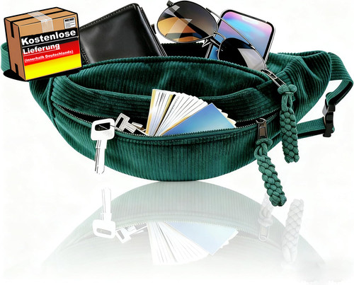 Damentasche bauchtasche cord - damentasche,