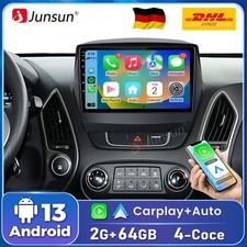 Für Hyundai ix35 Tucson 2009-2015 Android 13 Carplay Autoradio 4Kern NAVI 2+64GB
