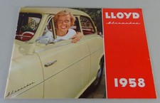 Prospekt broschüre lloyd - prospekt, /
