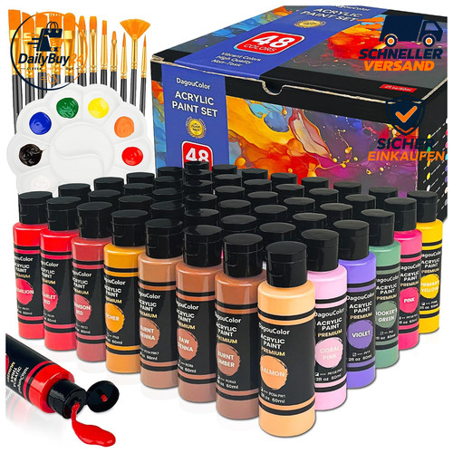 Acrylfarben set farben 60ml - set, 48