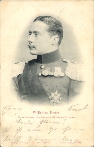 Groherzog wilhelm ernst von - wilhelm,