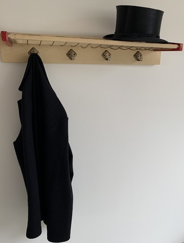 Vintage garderobe hutablage - garderobe,