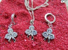925 Silber Schmuck Set Pik