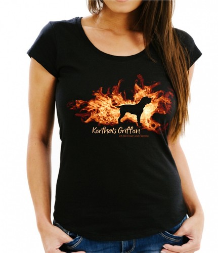 Damen shirt korthals griffon - damen,