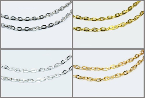 Metallkette 3x5mm - , 1m