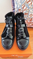 Exklusiver Winterschuhe / Stiefel "AGL" mit Lammfell # Gr. 39 NP 439 EUR