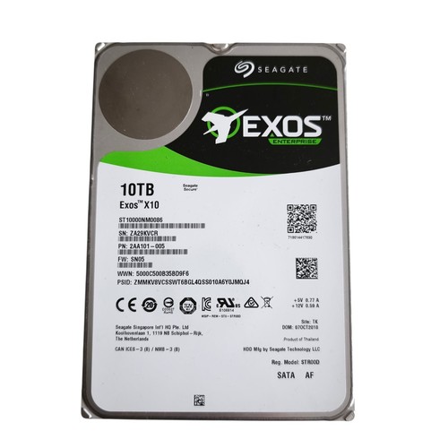 Seagate exos x10 10tb - 10tb, 3.5-zoll