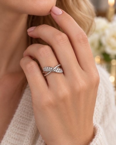 Ring silberfarben pierre lang - ring,