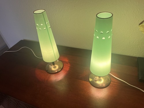 Mid century tischleuchten - 2x, mid-century