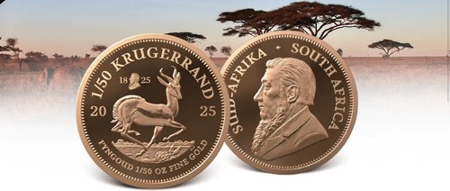 Krügerrand gold 2025 - 1/50,