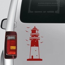Leuchtturm Büsum 35cm Autoaufkleber Nordsee A43 Heck Wohnmobil Wohnwagen Urlaub