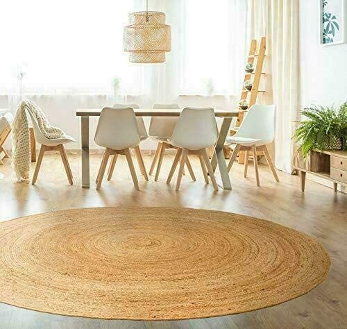 Teppich rund jute - teppich,