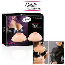 Cottelli Collection Brustkissen Silikon Brüste EINSÄTZE für den BH 3 TASSEN