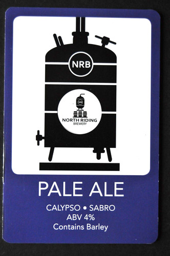 North riding brewery - pale, ale