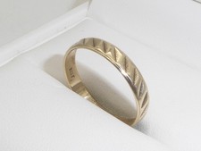 333 Gold Ring 8K Gelbgold Trauring 4 mm Ehering 2,18 g RG 63 - 20 mm 9583