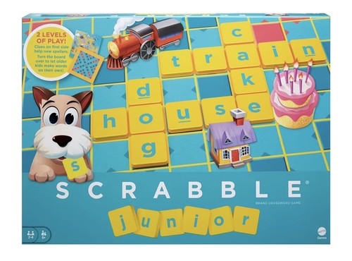 Mattel scrabble junior - mattel,