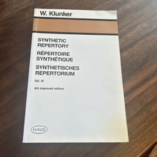 Klunker synthetisches - w.,