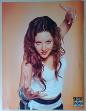 DIN A4 Poster 23 x 30 cm Blümchen Jasmin Wagner aus Top of the Pops 2000er RAR