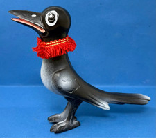 Frau Elster Gummi Figur DDR