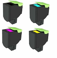 TONER SET ALTERNATIV ZU LEXMARK CX310 DN CX310 N CX410DE CX410 DTE CX410E CX510