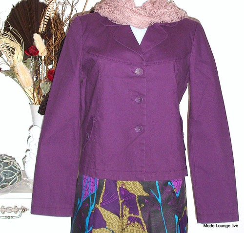 Oliver jacke blazer lila - oliver,