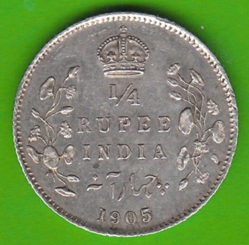 Münze silber britisch indien - silber, britisch-indien