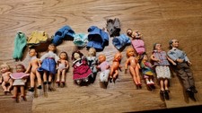 Puppenhaus Figuren Sehr alt