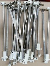 14x Klapp Zugstange für Schrank Tür Schiene Halterung