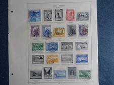 Briefmarken Perú 1866 - 1937 und weitere