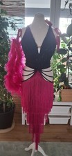 Lateinkleid Turnierkleid Gr. S/M Fuchsia